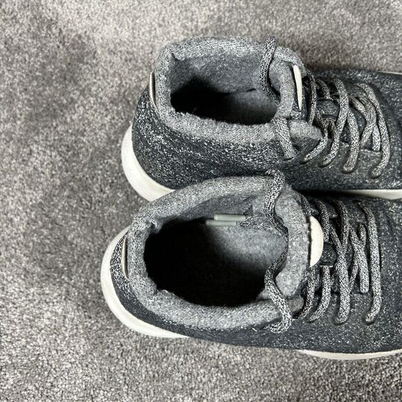 Allbirds WRU Wool Runner Up Mizzle Gray Mid Top Running Shoes Women's Size 11 - Picture 9 of 11